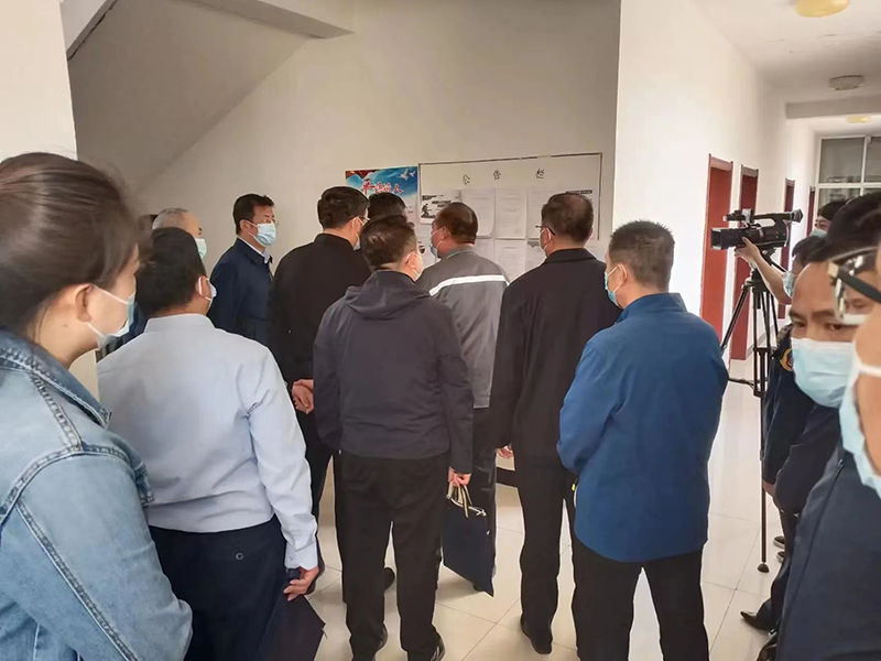 自治區(qū)領(lǐng)導(dǎo)參觀(guān)公司